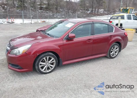 2013 Subaru Legacy 2.5I Premium из США, поврежденный, VIN 4S3BMBC61D3009612